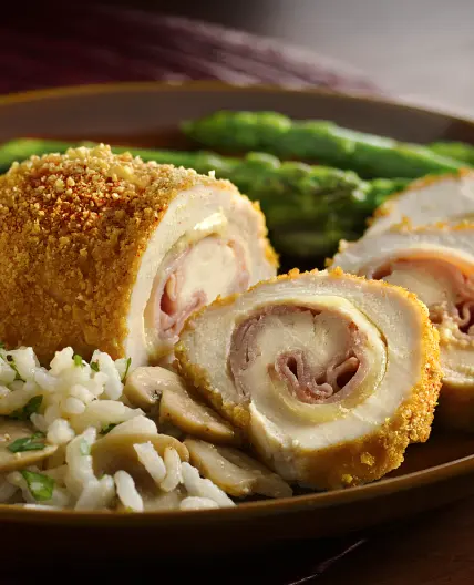 Oven Chicken Cordon Bleu
