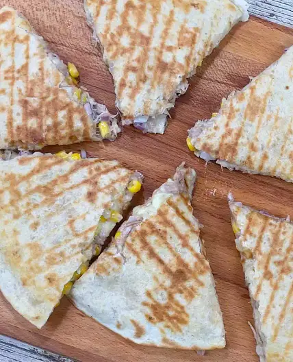 Tuna Quesadillas
