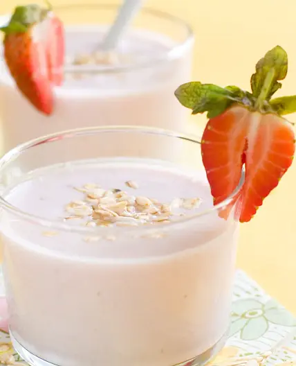 Smoothie Pomme Poire Céréales