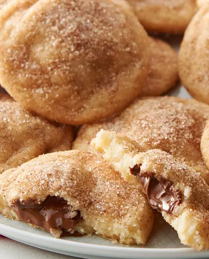 Chocolate-Stuffed Snickerdoodles