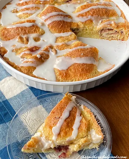 Crescent Roll Coffee Cake