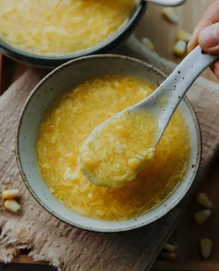 Corn Egg Drop Soup