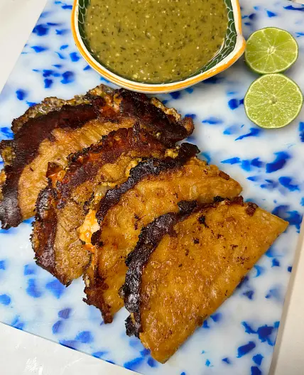 Tacos Gobernador (Shrimp Tacos)