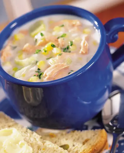 Easy Salmon Chowder