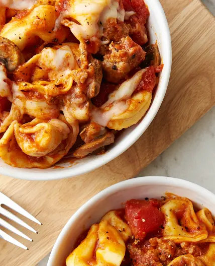 Slow-Cooker Cheesy Italian Tortellini