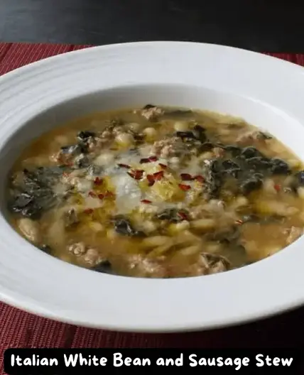 The Best Italian White Bean and Sausage Stew