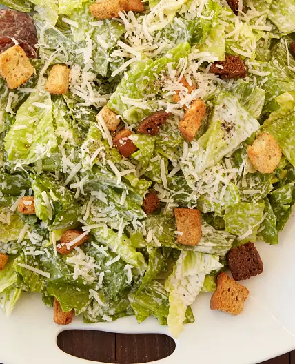 Easy Caesar Salad for a Crowd