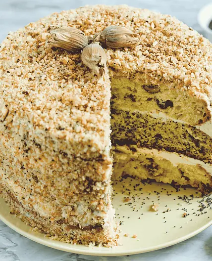 Russian Smetannik (Sour Cream Cake)