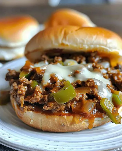 Philly Cheesesteak Sloppy Joes Recipe