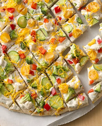 Festive Pizza Appetizers