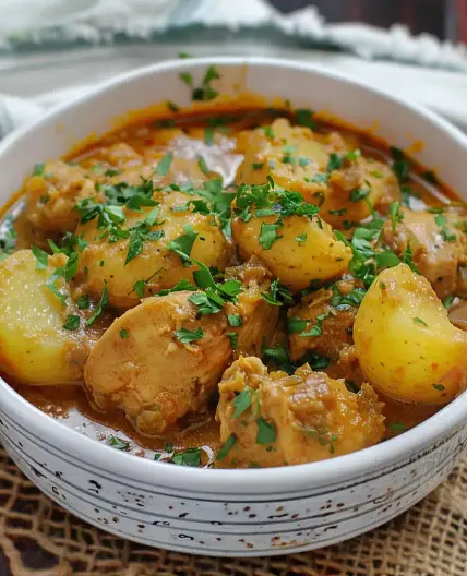 Chicken Curry with Potatoes