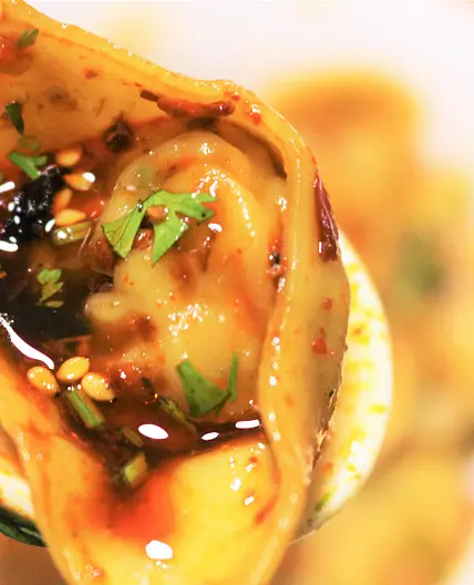 Wontons in Chili Oil