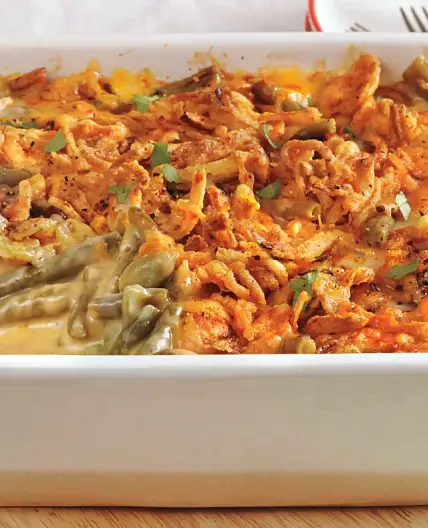 Cheesy Green Bean Casserole