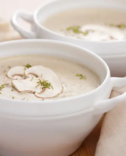 Crème de champignons