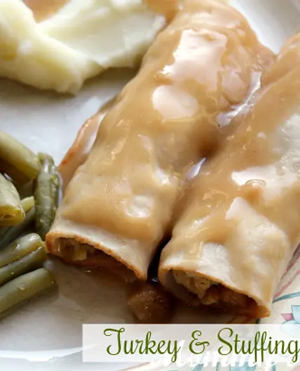 Turkey & Stuffing Roll Ups