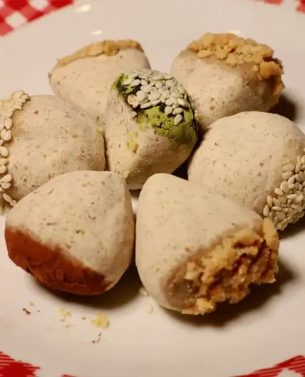 Korean Chestnut Cookies (Yul-ran)