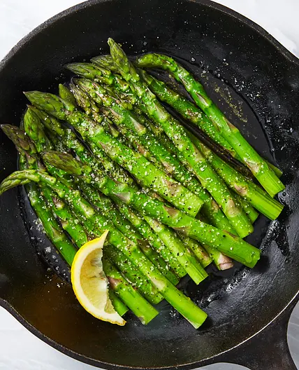 Steamed Asparagus