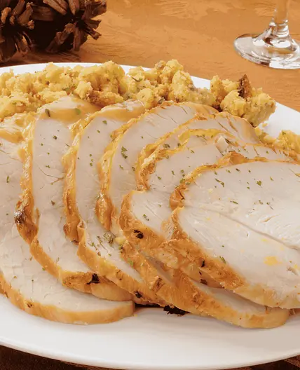 Turkey and Dressing (Roast Turkey with Stuffing)