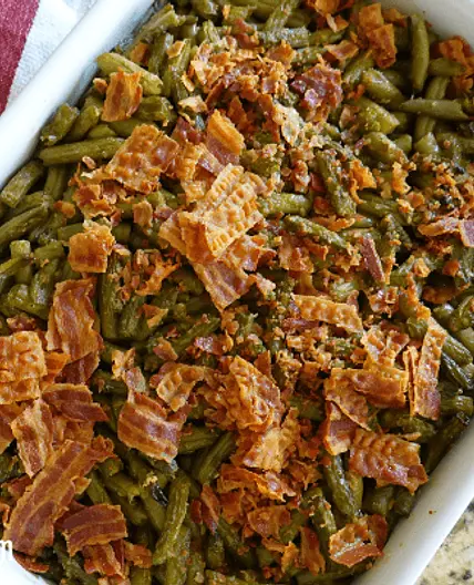 Southern Crack Smothered Green Beans
