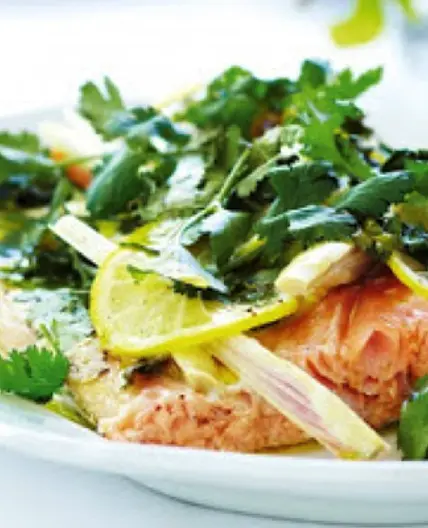 Makrut Lime & Lemon Salmon