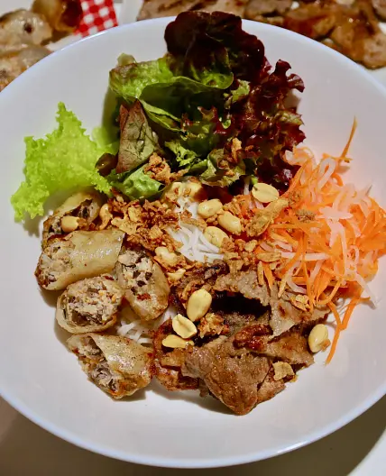 Vietnamese Bun Thit Nuong Recipe