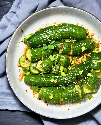 Spicy Cucumber Salad