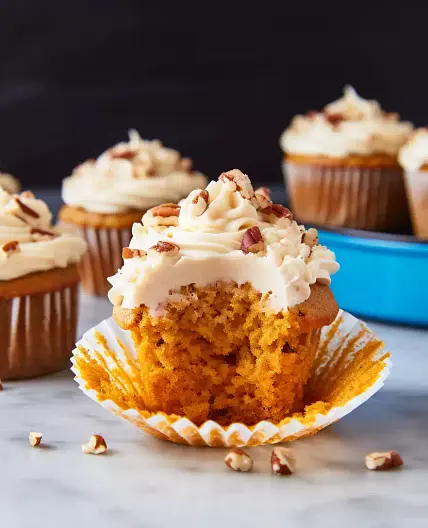 Sweet Potato Pie Cupcakes