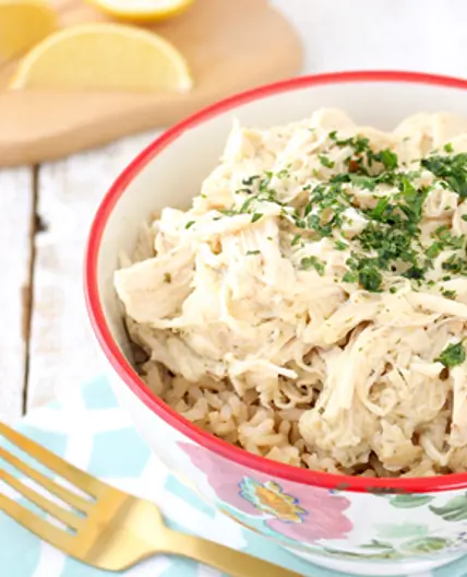 Lemon Garlic Dump Chicken