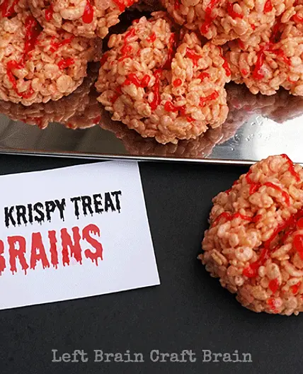 Rice Krispy Treat Brains