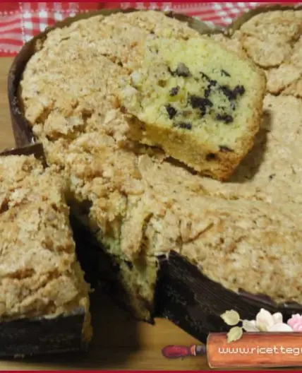 Colomba al cioccolato veloce