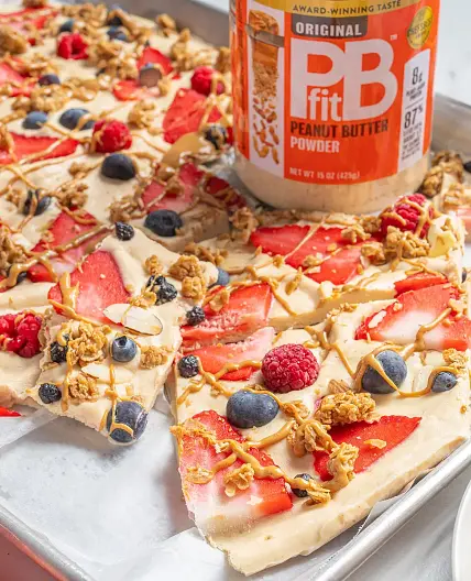 Peanut Butter Yogurt Bark