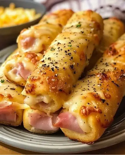 Ham and Cheese Sticks
