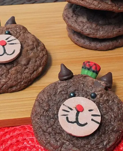 Kwanzaa Cat Cookies