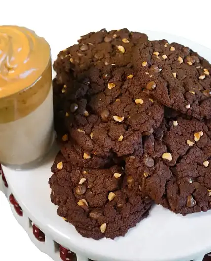 Chocolate Chip Dalgona Cookies