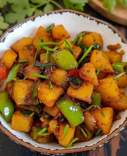 Aloo Capsicum