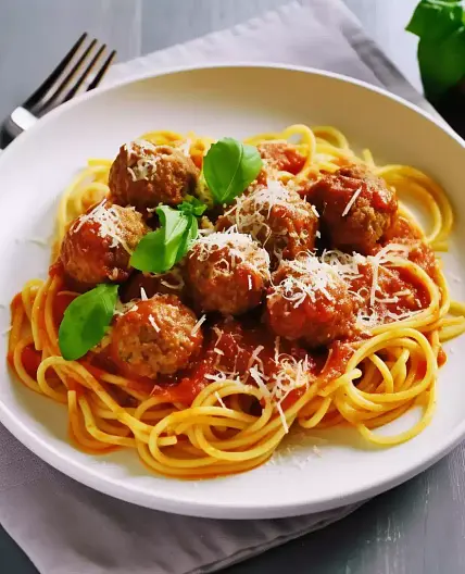 Spaghetti Meatballs