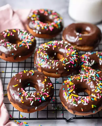 Sprinkle Doughnuts