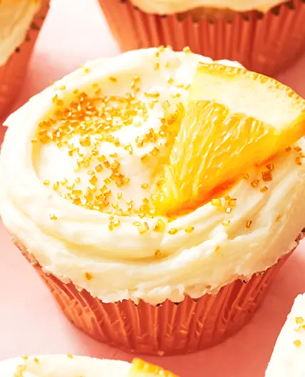 Mimosa Cupcakes