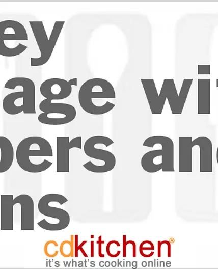 Turkey Sausage With Peppers And Onions