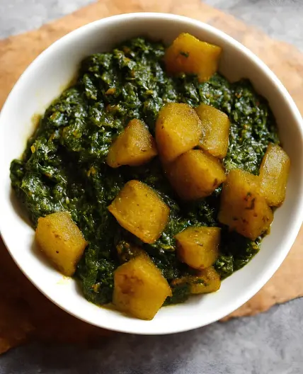 Saag Aloo