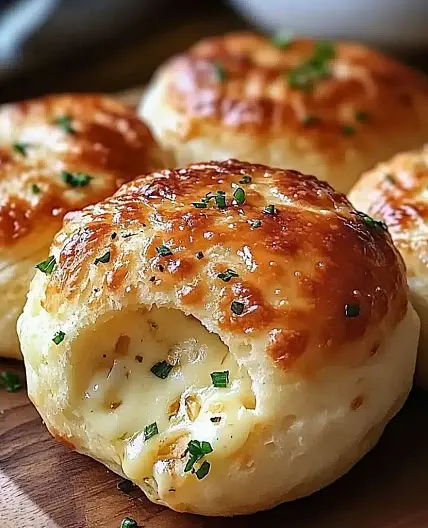 Pillsbury Biscuit Garlic Butter Cheese Bombs Recipe
