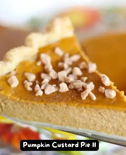The Best Pumpkin Custard Pie II Recipe