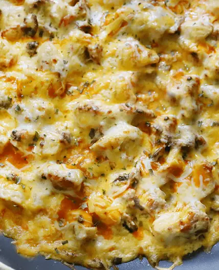 Keto Buffalo Chicken Skillet