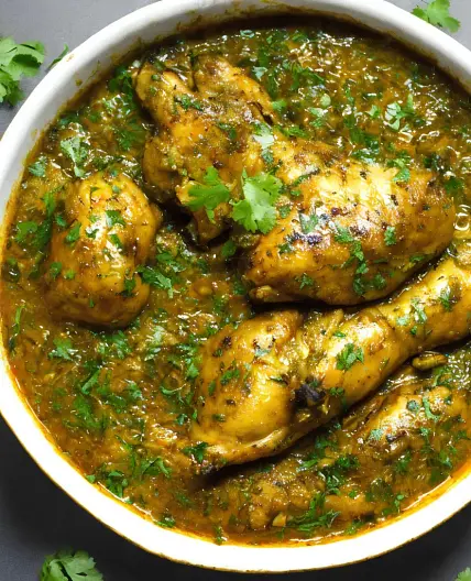 Hariyali Chicken Curry