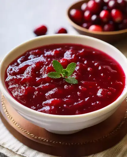 Cranberry Sauce