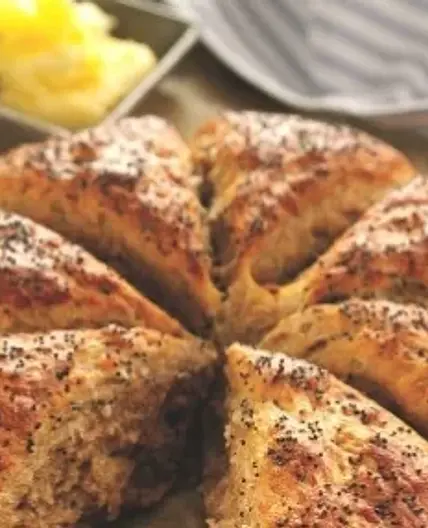 Cheese and Sage Damper Bread