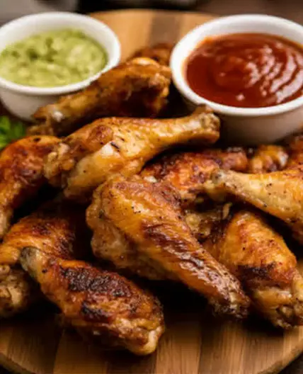 Barbecued Chicken Wings