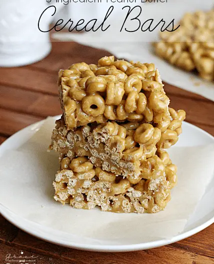Peanut Butter Cheerio Bars