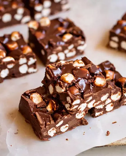 Chocolate Marshmallow Bars