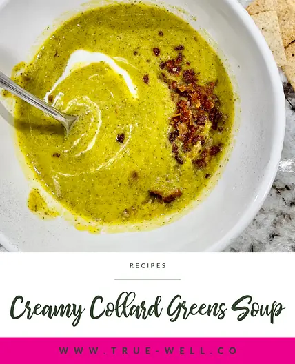 Creamy Collard Greens Soup